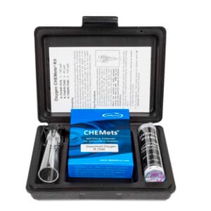 Kit Oxígeno disuelto 0-40 ppb MF Marca Chemetrics.