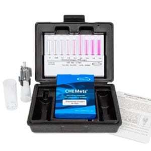 Kit Oxígeno disuelto 0-1 ppm Marca Chemetrics.