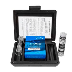Kit Oxígeno disuelto 5-180 ppb NF Marca Chemetrics.