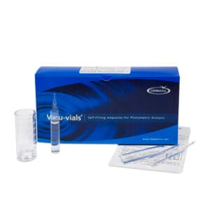 Kit instrumental Hierro (total y soluble) 0-6 ppm Marca Chemetrics.