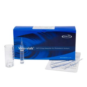 Kit instrumental Hierro (total y ferroso) 0-6 ppm Marca Chemetrics.