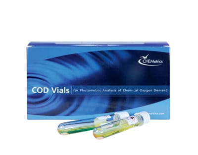 Kit DQO 0-150 ppm, 25 viales Marca Chemetrics.