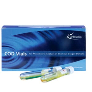 Kit DQO 0-1500 ppm, 25 viales Marca Chemetrics.