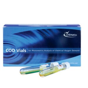 Kit DQO 0-1500 ppm libre de Hg, 25 viales Marca Chemetrics.
