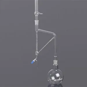 APARATO DE DETERMINACIÓN DE ACEITES ESENCIALES LIGEROS (APARATO CLEVENGER) Marca Glassco.