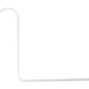 Tubo de conexión d.7mm, 90º 200x200mm, c/gancho Marca Simax.