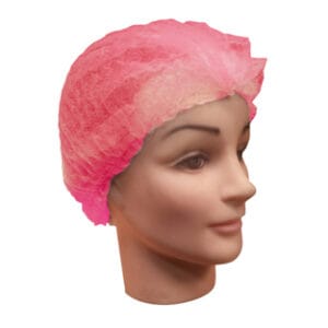 GORRO PP TIPO ACORDEÓN, ROJO (c/100) Marca Endo Protectlab.
