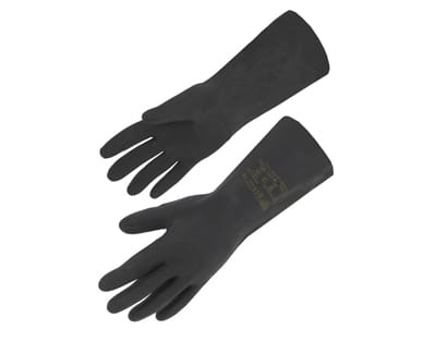 PAR GUANTE NEOPRENO. TALLA 9 Marca Endo Protectlab.