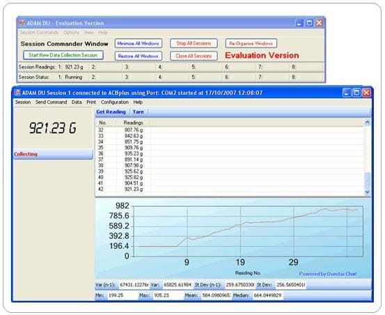 Programa para captura de datos de balanzas