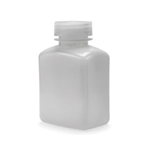 Frasco rectangular de HDPE