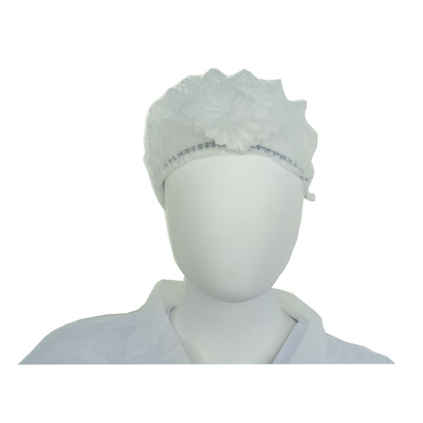 Gorros desechables para visitantes