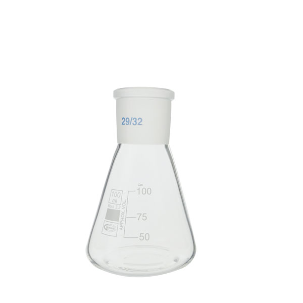 Matraz Erlenmeyer esmerilado, GLASSCO
