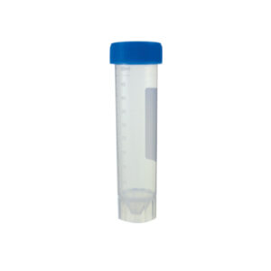 Tubo de centrífuga graduado de PP con faldón, 50 ml