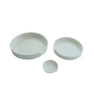 Cápsula de evaporación de porcelana fondo plano Premium Line