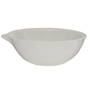 Cápsula de evaporación de porcelana fondo redondo Premium Line