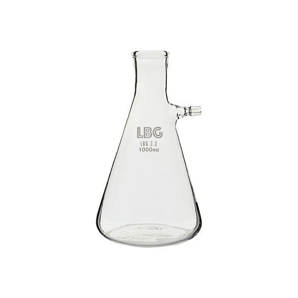 Matraz Kitasato, forma Erlenmeyer, LBG