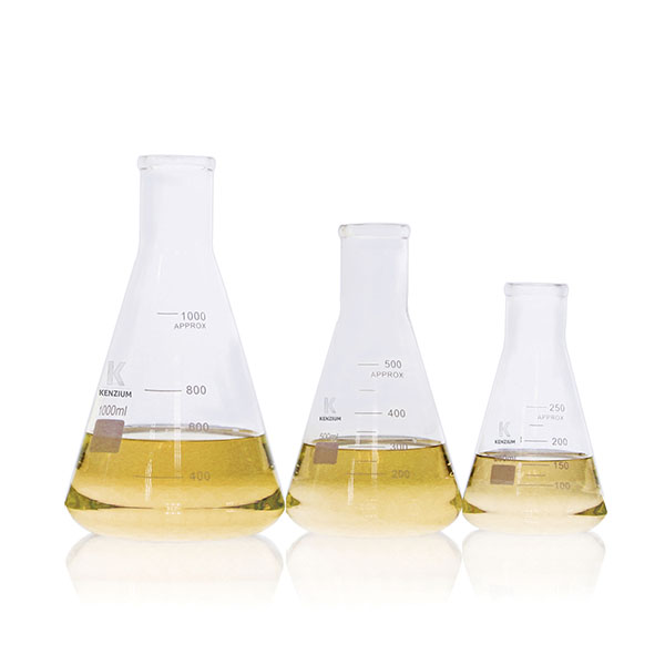 MATRACES ERLENMEYER, CUELLO ESTRECHO, VIDRIO BOROSILICATO 3.3, CON GRADUACIÓN IMPRESA - Imagen 3