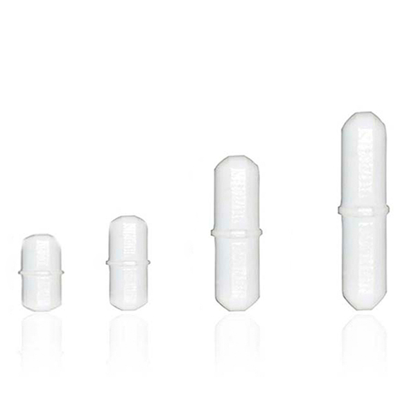Juego de 4 varillas magnéticas, octaédricas, con extractor magnético