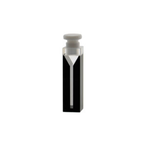 Cubeta para espectrofotómetro micro con tapón de PTFE