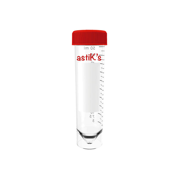 TUBO DE CENTRÍFUGA CON FALDÓN GRADUADO DE POLIPROPILENO, 50 ml, PREMIUM LINE