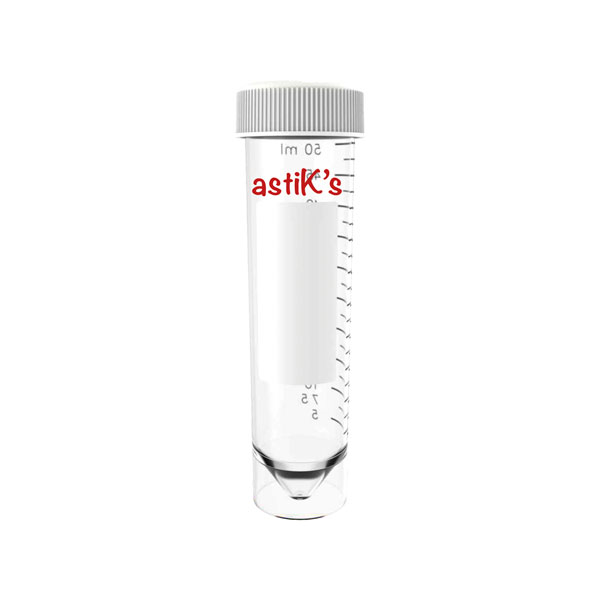 TUBO DE CENTRÍFUGA CON FALDÓN GRADUADO DE PP, LIBRE DE METALES PESADOS, 50 ml, PREMIUM LINE