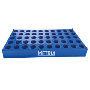 Rack de PP para viales de cromatografía