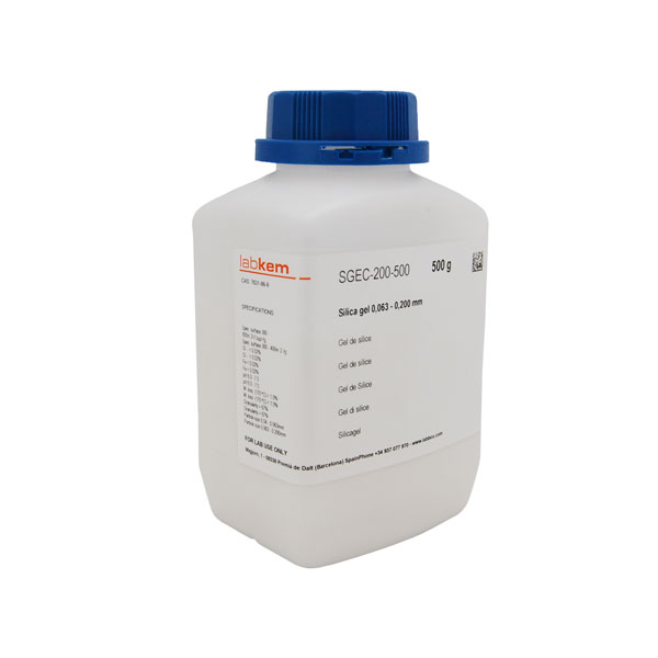 GEL DE SÍLICE PARA CROMATOGRAFÍA DE COLUMNA