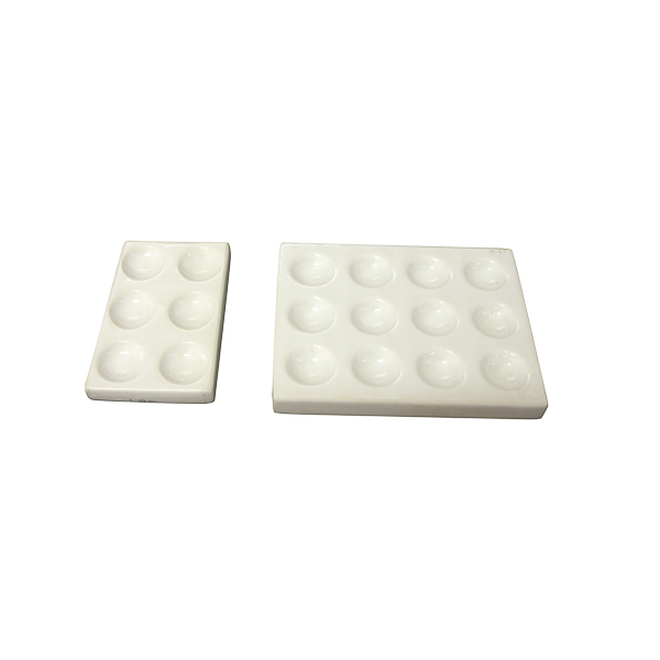 Placa de porcelana para tinción