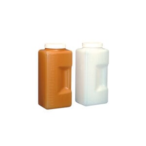 Frasco graduado base rectangular