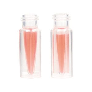 Vial para cromatografía en PP, 12 x 32 mm, con insertos