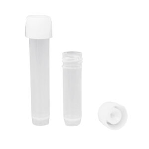 Tubo con faldón para transporte de muestras, Premium Line