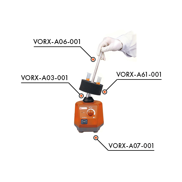 AGITADOR VÓRTEX, CON CONTROL DE VELOCIDAD, V05 - Imagen 2