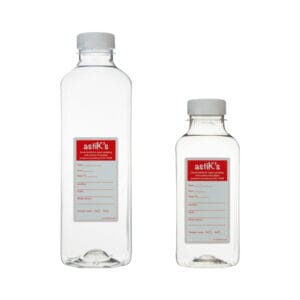 BOTELLAS DE PET ESTÉRILES PARA MUESTREO DE AGUA