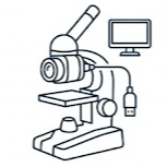 Microscopios de vídeo con pantalla