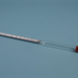 Alcohómetro Gay Lussac 0-100 y Cartier 10-44 (Calibrado a 15ºC). Marca Nahita.
