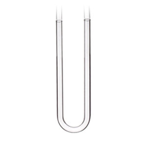 Tubo en U 20 × 200 mm, distancia entre ejes 54 mm. Marca Endo Glassware.