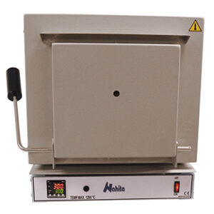 Horno mufla de 7,6 L y 1100ºC de temperatura de trabajo. Marca Nahita.