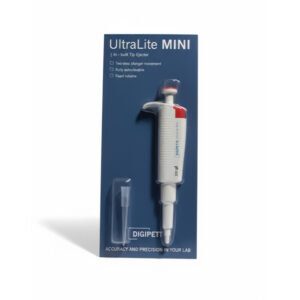 Micropipeta UltraLite Mini c/eyector de punta, 200µL. Marca Digipette.