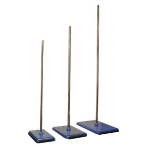 Soporte pie plato 250x160 mm c/varilla Ø12x760 mm. Marca Nahita.