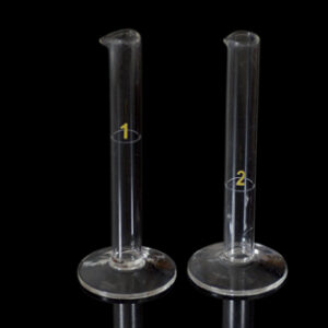 Probeta aforada nº 2, 3.2 ml. Marca Endo Glassware.