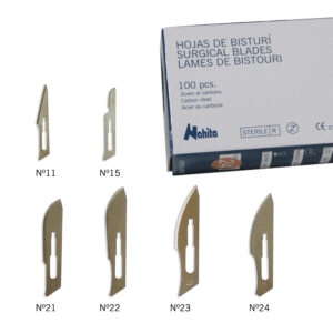 Hojas de bisturí nº 23, c/100. Marca Nahita.
