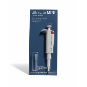 Micropipeta UltraLite Mini c/eyector de punta, 50µL. Marca Digipette.