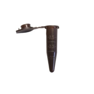 MICROTUBO PP P/CENTRÍFUGA, 0.5 ML, COLOR ÁMBAR, B/1000 Marca Endo Plasticware.