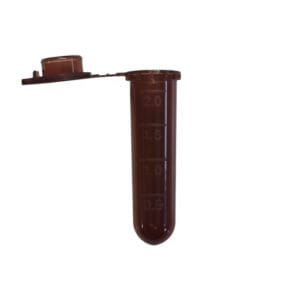 MICROTUBO PP P/CENTRÍFUGA, 2 ML, COLOR ÁMBAR B/500 Marca Endo Plasticware.