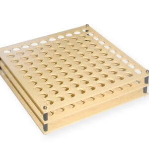GRADILLA PVC 150 (10X15) TUBOS, 13 MM Marca Endo Plasticware.