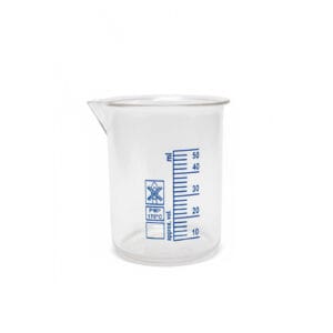 VASO FORMA BAJA, GRAD. AZUL, PMP, 50 ML, ENDO PLASTICWARE Marca Endo Plasticware.