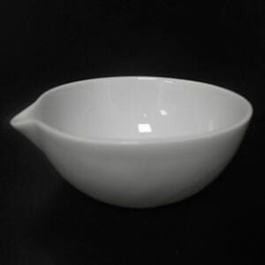 Cápsula porcelana evap.FP con pico d. 55mm h.26mm cap. 20ml Marca Avignon.