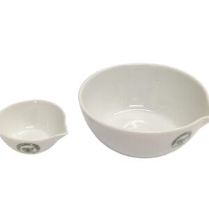Cápsula porcelana evap.FP con pico d. 55mm h.26mm cap. 20ml Marca Avignon.