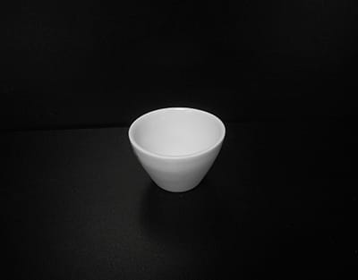 Crisol porcelana FB sin tapa d.55mm h.36mm cap. 40ml. AVIGNON ceramic Marca Avignon.