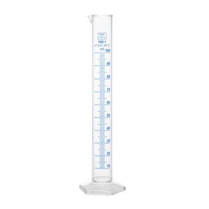 PROBETA FORMA ALTA GRAD. AZUL PMP, 100 ML Marca Endo Plasticware.